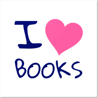 I love books Posters and Art